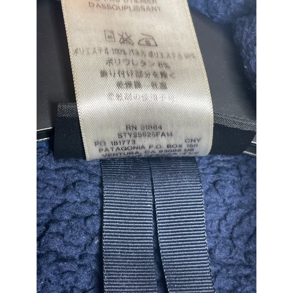 Patagonia Vest Navy Mens Size Medium - Picture 4 of 6